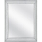 Wholesale - 28.66"x34.66" EZRA GRAY WOODGRAIN WALL MIRROR C/P 1, UPC: 044021645062